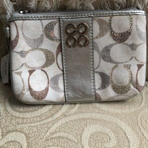 Coach small wristlet